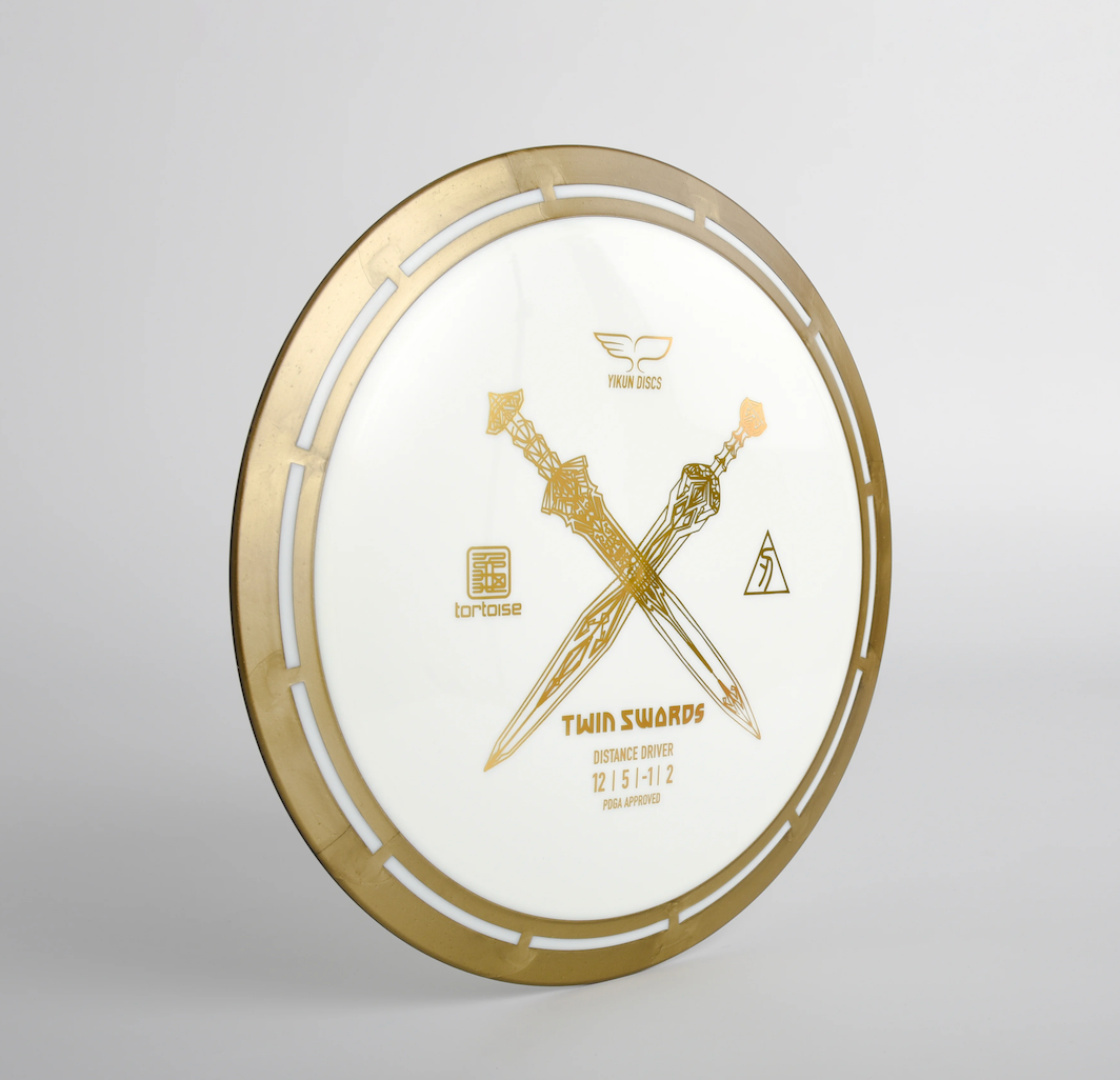 Yikun Twin Swords Distance Driver — Gold — view 2