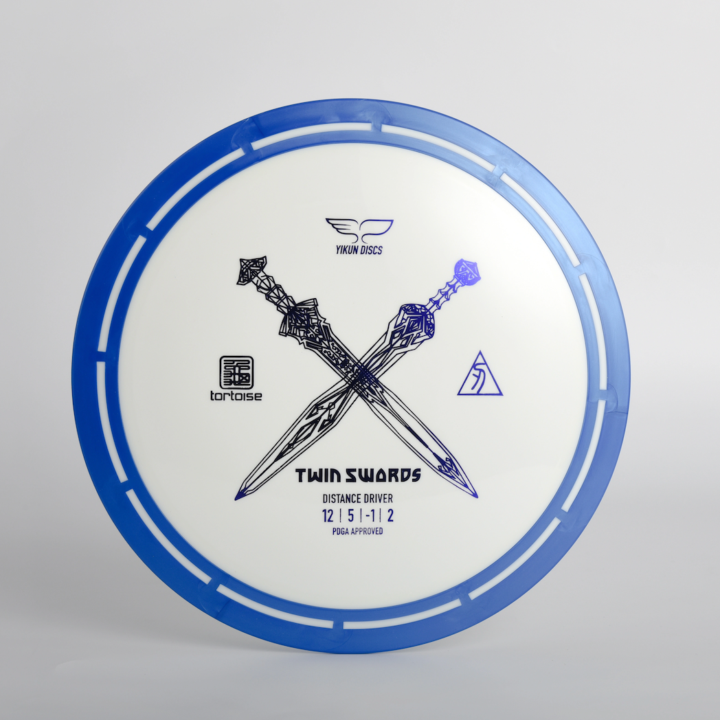 Yikun Twin Swords Distance Driver — Blue