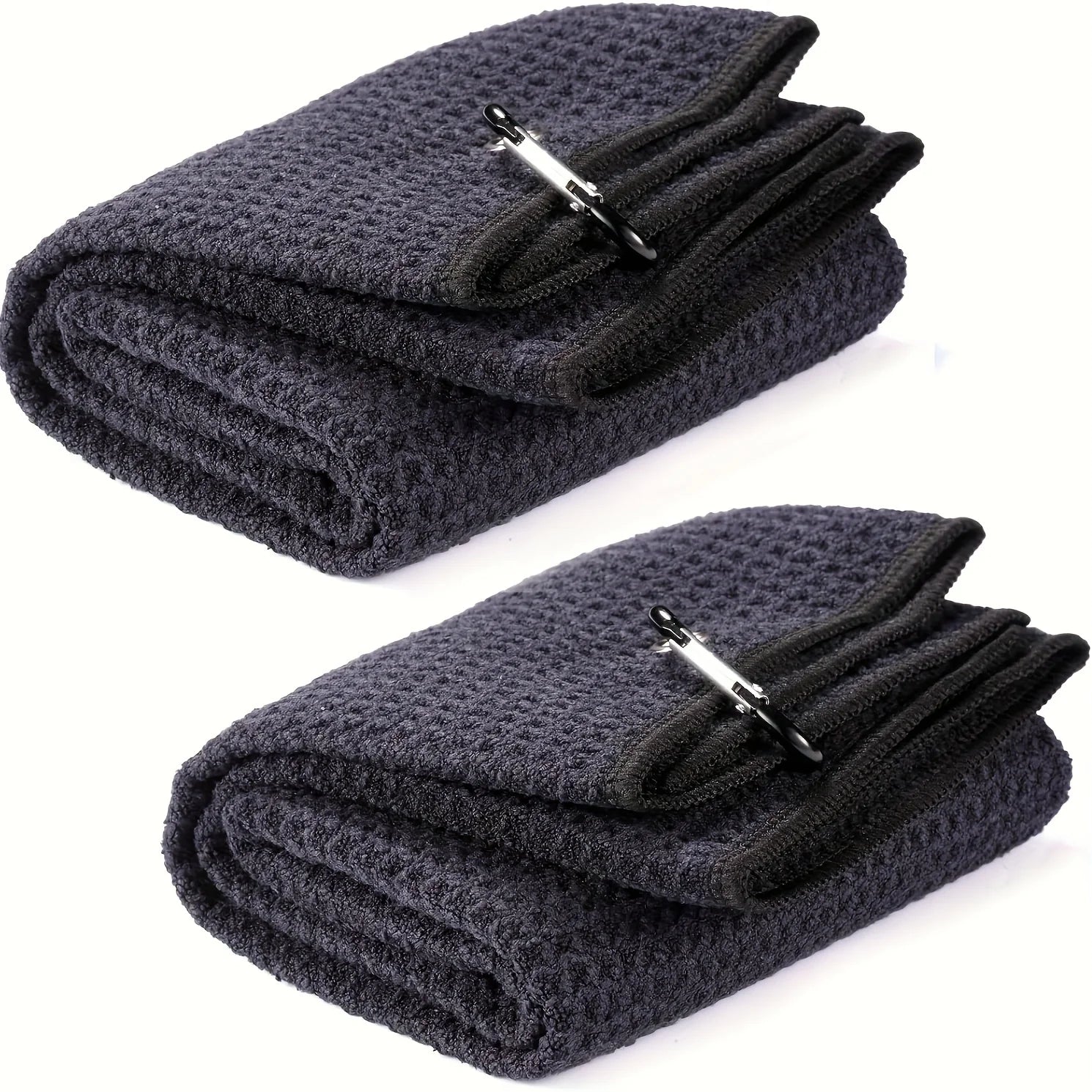 Disc Golf Towel — Waffle Weave, 2-Pack